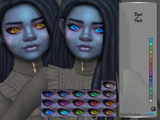 Eyes Fate By Mahocreations 1 Eyes Fate By Mahocreations Sims 4 CC