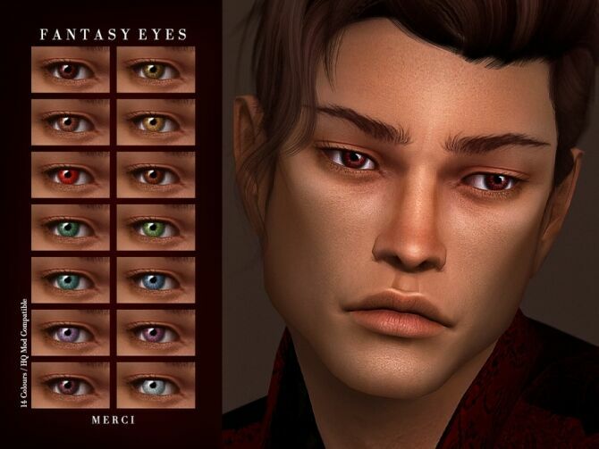 Fantasy Eyes By Merci 1 Fantasy Eyes By Merci Sims 4 CC