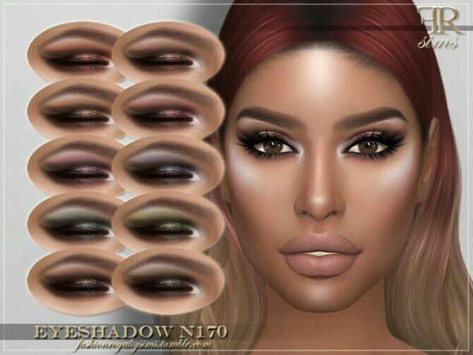 FRS Eyeshadow N170 By Fashionroyaltysims 1 FRS Eyeshadow N170 By Fashionroyaltysims Sims 4 CC