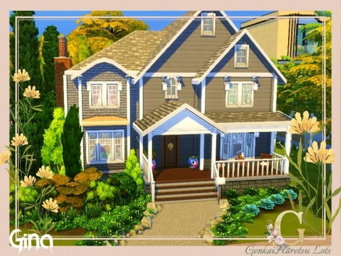 Gina Home By Genkaiharetsu 1 Gina Home By Genkaiharetsu Sims 4 CC