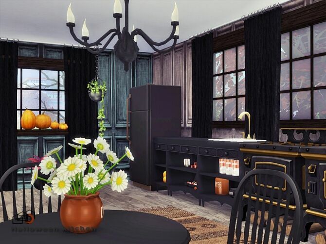 Halloween Kitchen By Danuta720 4 sims 4 cc halloween kitchen by danuta720 3