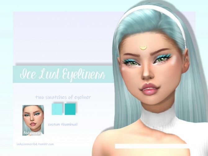 ICE Lust Eyeliners By Ladysimmer94 1 ICE Lust Eyeliners By Ladysimmer94 Sims 4 CC