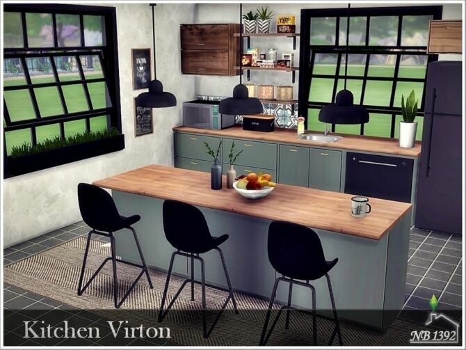 Kitchen Virton By Nobody1392 1 Kitchen Virton By Nobody1392 Sims 4 CC