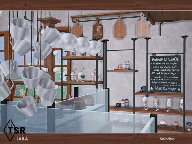 Laila Furniture SET For Bakery By Soloriya 4 sims 4 cc laila furniture set for bakery by soloriya 3