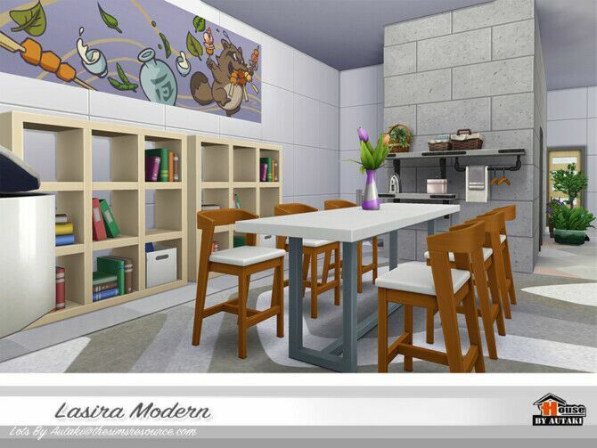 Lasira Modern Villa By Autaki 3 sims 4 cc lasira modern villa by autaki 4