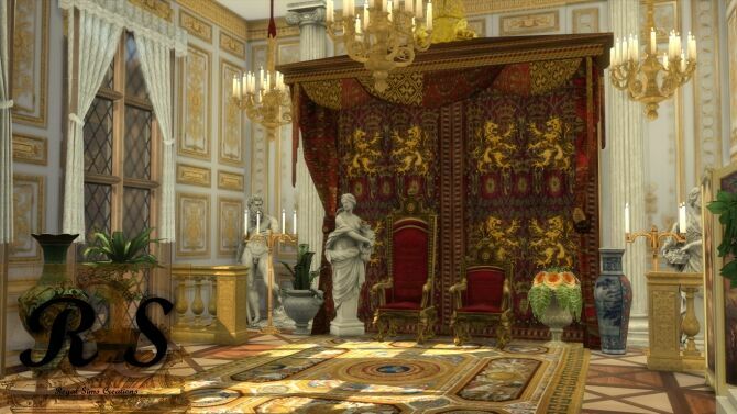 LET Them BE Enthroned SET At Regal Sims 4 sims 4 cc let them be enthroned set at regal sims 3