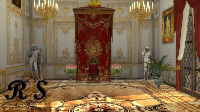 LET Them BE Enthroned SET At Regal Sims 2 sims 4 cc let them be enthroned set at regal sims 4