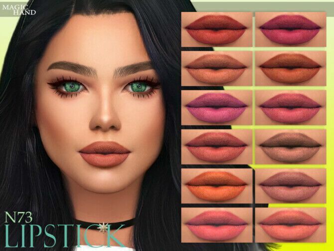 Lipstick N73 By Magichand 1 Lipstick N73 By Magichand Sims 4 CC