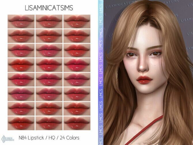 Lmcs N84 Lipstick (HQ) By Lisaminicatsims 1 Lmcs N84 Lipstick (HQ) By Lisaminicatsims Sims 4 CC