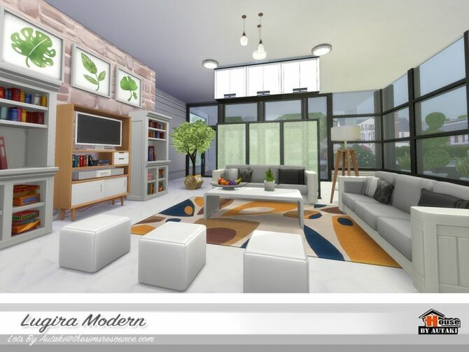 Lugira Modern Nocc By Autaki 2 sims 4 cc lugira modern nocc by autaki 3