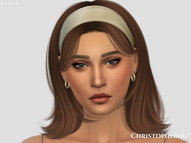 Luisa Earrings By Christopher067 3 sims 4 cc luisa earrings by christopher067 3
