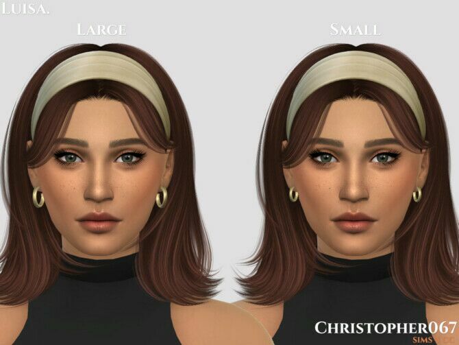 Luisa Earrings By Christopher067 4 sims 4 cc luisa earrings by christopher067 4