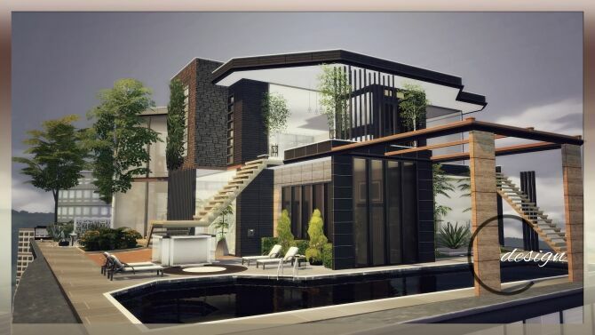 Luxury Apartment At Cross Design 4 sims 4 cc luxury apartment at cross design 4