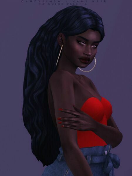 Nami Hair At Candy Sims 4 4 sims 4 cc nami hair at candy sims 4 3