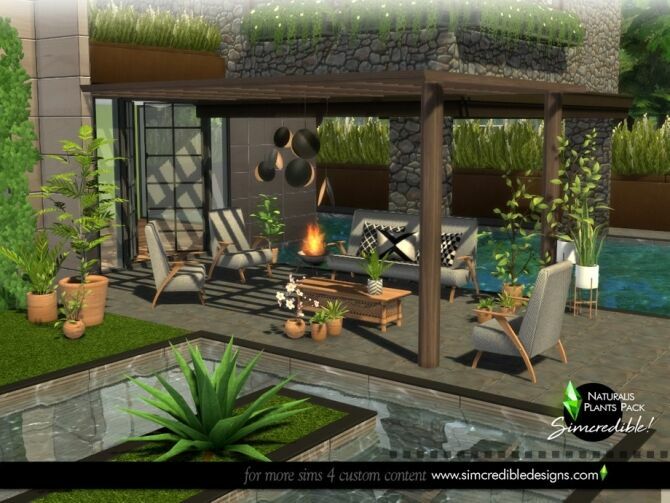 Naturalis Plants II By Simcredible 4 sims 4 cc naturalis plants ii by simcredible 2