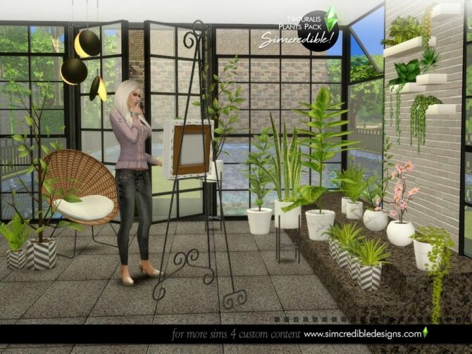 Naturalis Plants II By Simcredible 2 sims 4 cc naturalis plants ii by simcredible 3