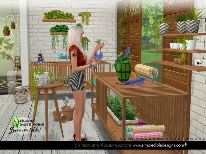 Naturalis Skills And Hobbies SET By Simcredible 3 sims 4 cc naturalis skills and hobbies set by simcredible 2