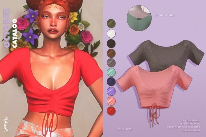 October Catalog At Serenity 1 October Catalog At Serenity Sims 4 CC