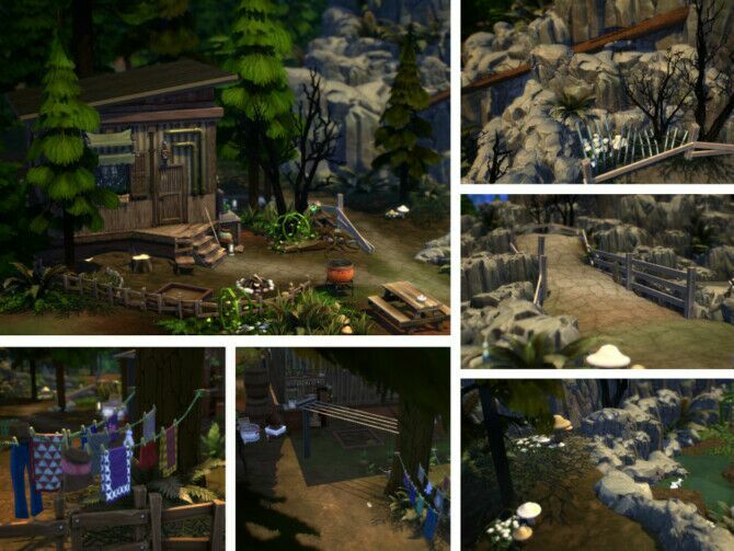 Owl’s Cliff By Virtualfairytales 2 sims 4 cc owls cliff by virtualfairytales 4