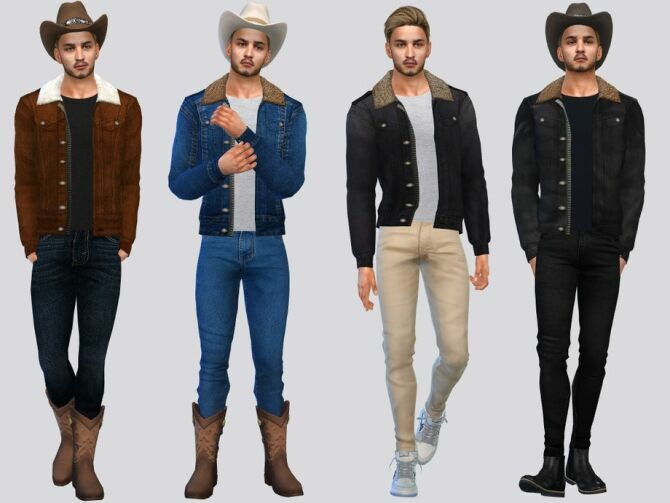 Rascal Sherpa Jacket By Mclaynesims 1 Rascal Sherpa Jacket By Mclaynesims Sims 4 CC