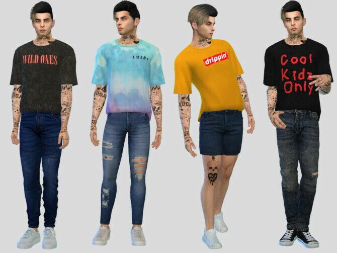 Shelly Tees By Mclaynesims 1 Shelly Tees By Mclaynesims Sims 4 CC
