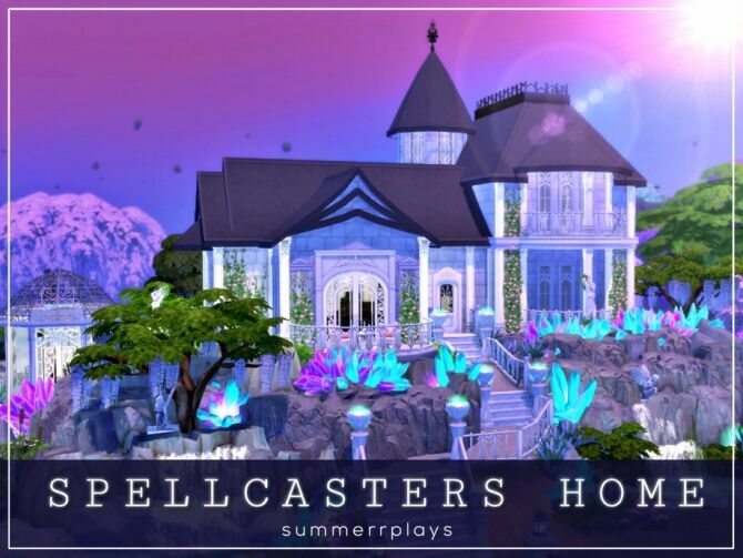 Spellcasters Home By Summerr Plays 1 Spellcasters Home By Summerr Plays Sims 4 CC