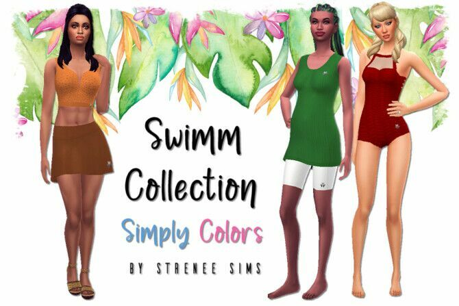 Swimm Collection Simply Colors At Strenee Sims 2 sims 4 cc swimm collection simply colors at strenee sims 2