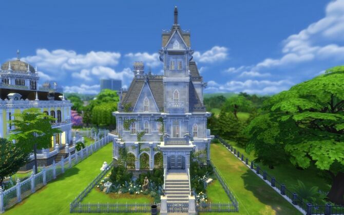 The Gothic Manor By Alexiasi 2 sims 4 cc the gothic manor by alexiasi 2