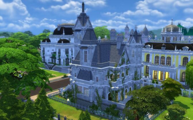The Gothic Manor By Alexiasi 3 sims 4 cc the gothic manor by alexiasi 3