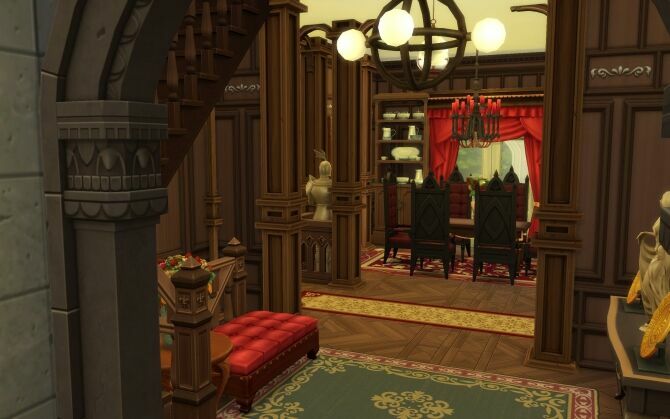 The Gothic Manor By Alexiasi 4 sims 4 cc the gothic manor by alexiasi 4