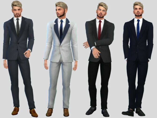 Theodore Business Suit By Mclaynesims 1 Theodore Business Suit By Mclaynesims Sims 4 CC