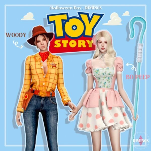 TOY Story Costume At Rimings 1 TOY Story Costume At Rimings Sims 4 CC
