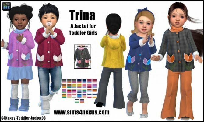 Trina Jacket By Samanthagump At Sims 4 Nexus 1 Trina Jacket By Samanthagump At Sims 4 Nexus Sims 4 CC