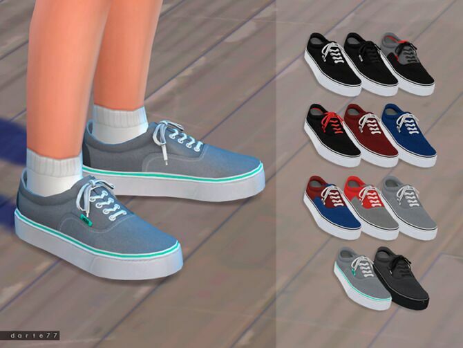 Vans CU By Darte77 1 Vans CU By Darte77 Sims 4 CC
