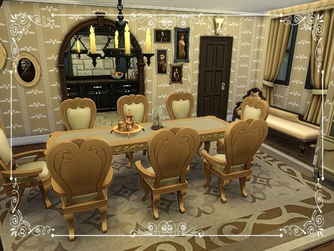 sims 4 cc watchtower house by genkaiharetsu 4