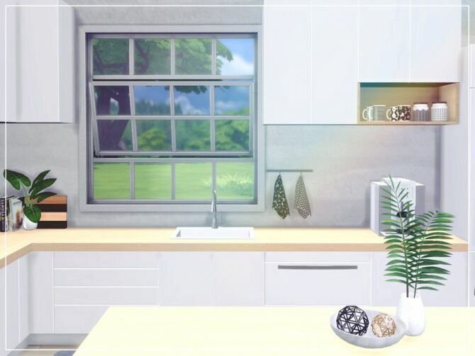 White Kitchen By Summerr Plays 3 sims 4 cc white kitchen by summerr plays 4