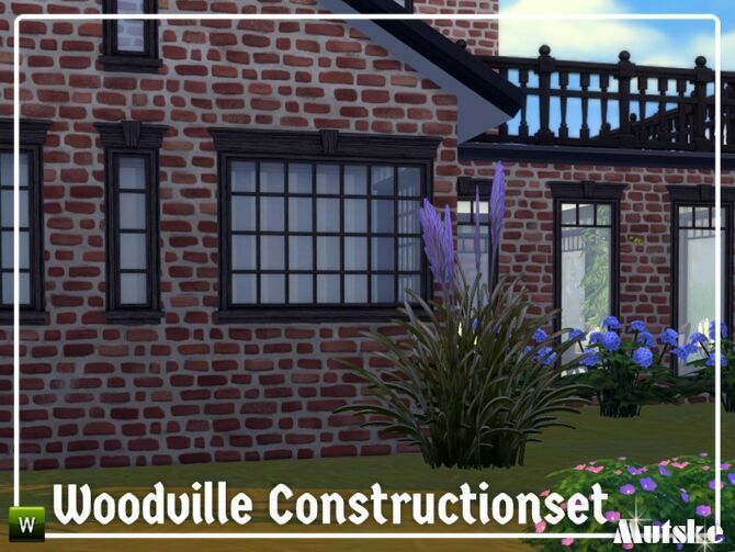Woodville Construction SET Part 2 By Mutske 2 sims 4 cc woodville construction set part 2 by mutske 2