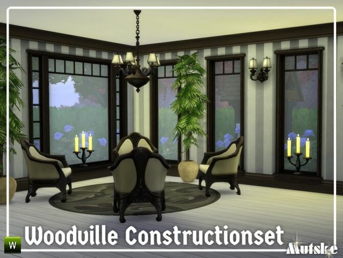 Woodville Constructionset Part 1 By Mutske 1 Woodville Constructionset Part 1 By Mutske Sims 4 CC