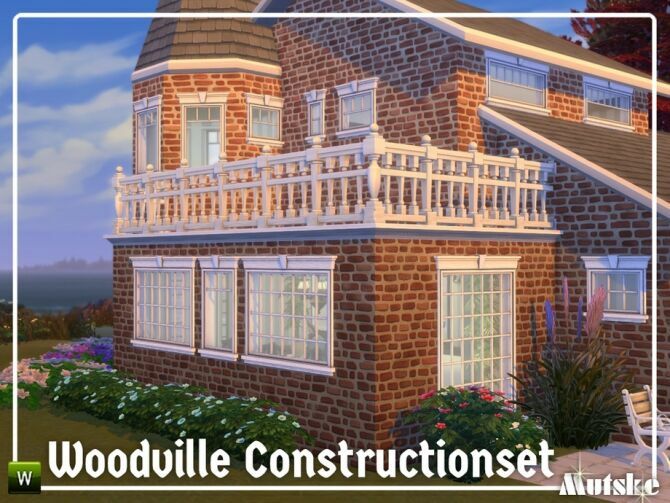 Woodville Constructionset Part 1 By Mutske 2 sims 4 cc woodville constructionset part 1 by mutske 2