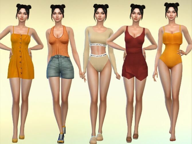 sims 4 cc colleen blanton by mini simmer 2