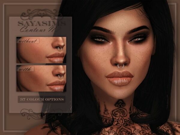 Contour N2 By Sayasims 1 Contour N2 By Sayasims Sims 4 CC