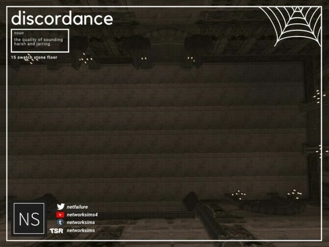 Discordance Stone Floor By Networksims 2 sims 4 cc discordance stone floor by networksims 2