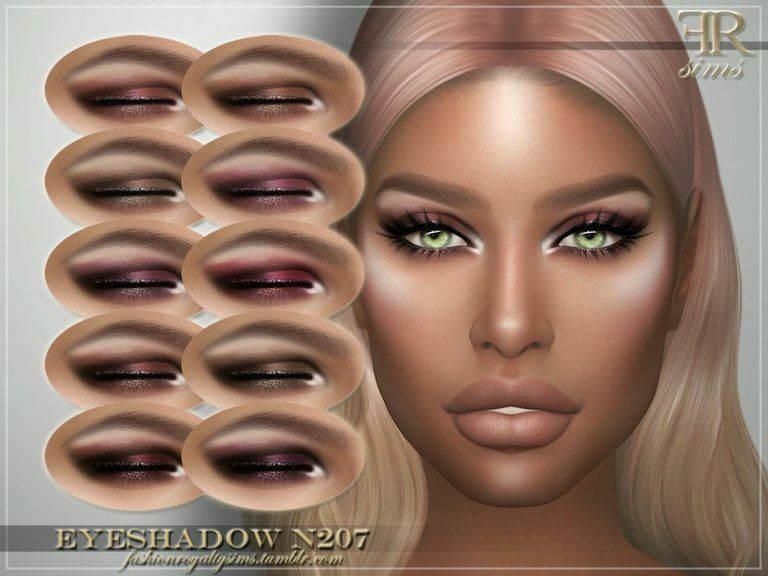 Eyeshadow N207 By Fashionroyaltysims 1 Eyeshadow N207 By Fashionroyaltysims Sims 4 CC