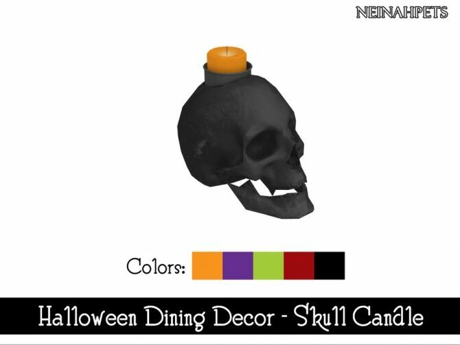 Halloween Dining Decor By Neinahpets 2 sims 4 cc halloween dining decor by neinahpets 2