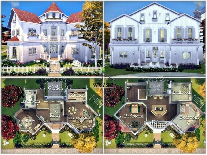 Just Vintage House By Nobody1392 3 sims 4 cc just vintage house by nobody1392 4