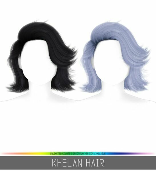 Khelan Hair At Simpliciaty 1 Khelan Hair At Simpliciaty Sims 4 CC