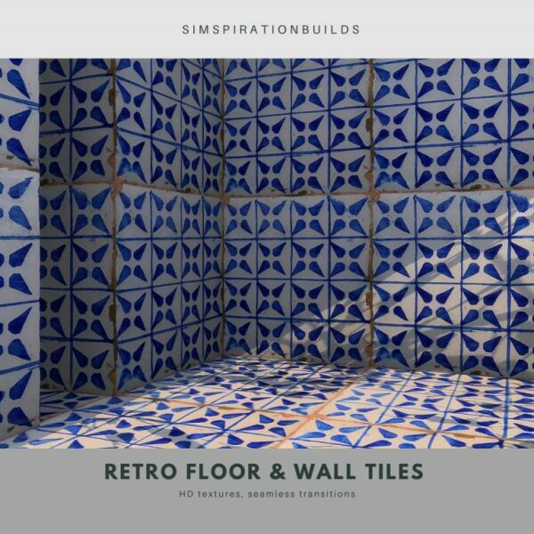 Retro Floors And Wall Tiles At Simspiration Builds 1 Retro Floors And Wall Tiles At Simspiration Builds Sims 4 CC