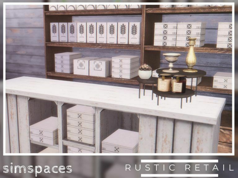 Rustic Retail – Fillers By Simspaces 1 Rustic Retail – Fillers By Simspaces Sims 4 CC