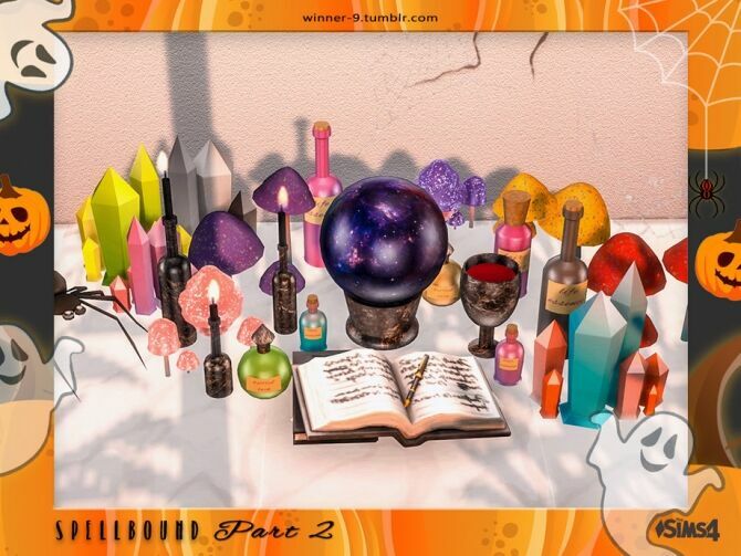 Spellbound SET Part 2 By Winner9 1 Spellbound SET Part 2 By Winner9 Sims 4 CC