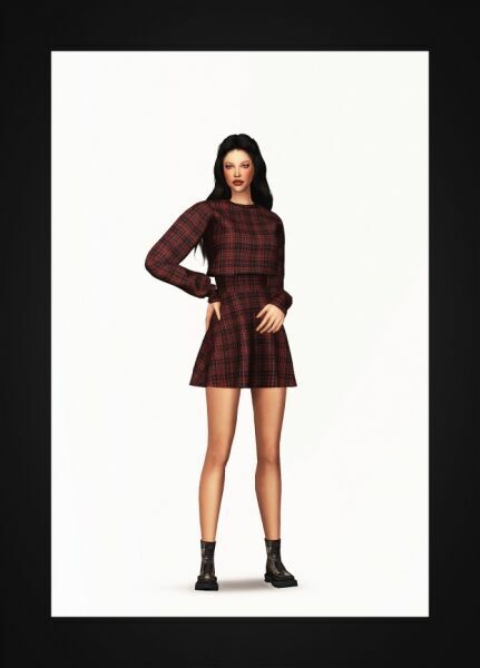 sims 4 cc sweater dress at gorilla 2